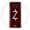 Image de Coque - MANIACASE - Samsung Galaxy S8 Plus - Logo Z - Rouge - Protection Rigide blanc