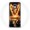 Image de Coque - MANIACASE - Samsung Galaxy J6 2018 - Rigide - Noir - Vikings Épée de Feu noir