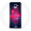 Image de Coque pour Samsung Galaxy A6 2018 Stranger Things Logo Transparent Saison 4 Bande annonce 2022