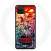 Image de Coque pour Samsung Galaxy A12 Stranger Things Teaser Saison 4 Affiche Personnages Art