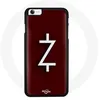 Image de Coque pour Iphone 5 Ozark Saison 4 Logo Z Blanc Fond Rouge