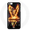 Image de Coque pour Iphone 5 - Vikings - Saison 6 - Logo V Epée de Feu - Noir - Rigide