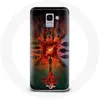 Image de Coque pour Samsung Galaxy A8 2018 Stranger Things Saison 4 Affiche Equipages de la Nouvelle Théorie