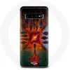 Image de Coque pour Samsung Galaxy S10 Stranger Things Saison 4 Affiche Equipages de la Nouvelle Théorie