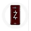 Image de Coque pour Samsung Galaxy J5 Ozark Saison 4 Logo Z Blanc Fond Rouge