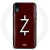 Image de Coque pour Iphone XS Max Ozark Saison 4 Logo Z Blanc Fond Rouge