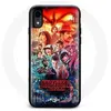 Image de Coque pour Iphone XS Stranger Things Teaser Saison 4 Affiche Personnages Art