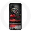 Image de Coque pour Samsung Galaxy A42 5G Formule 1 Sebastian Vettel Pilote automobile F1 Rouge