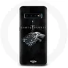 Image de Coque pour Samsung Galaxy S10 Plus Game of Thrones Saison 8 Le Trône de Fer La maison Stark Logo L'h
