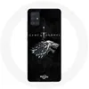Image de Coque pour Samsung Galaxy A51 Game of Thrones Saison 8 Le Trône de Fer La maison Stark Logo L'hiver