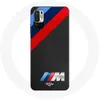 Image de Coque pour Xiaomi Redmi Note 10 5G BMW M Logo carbone