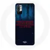 Image de Coque - Stranger Things - Xiaomi Redmi Note 10 5G - Logo - Souple - Protection téléphone bleu
