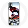 Image de Coque - Maniacase - Xiaomi Poco M3 Pro - Souple - Noir - MotoCross
