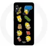 Image de Coque - Xiaomi - Redmi Note 5 Pro - Souple - Noir - Les Simpson noir