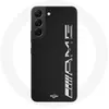 Image de Coque - MANIACASE - Samsung Galaxy S22 - Logo AMG - Carbone Texture - Protection optimale noir