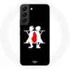 Image de Coque pour Samsung Galaxy S21 FE Hunter x Hunter Manga Logo Noir