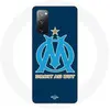 Image de Coque - maniacase - Samsung Galaxy S20 FE - OM logo bleu - Souple - Protection et décoration noir