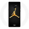 Image de Coque pour Samsung Galaxy Note 9 Air Michael Jordan Logo Jaune