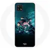 Image de Coque - Maniacase - Samsung Galaxy A22 5G - Demon Slayer - Protection - Souple noir