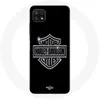 Image de Coque - Maniacase - Samsung Galaxy A22 5G - Noir - Souple - Harley Davidson logo noir