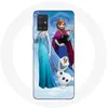 Image de Coque de protection - Maniacase - Samsung Galaxy A51 5G - La Reine Des Neiges - Souple - Multicolore pur