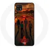 Image de Coque pour Samsung Galaxy A22 5G Stranger Things Saison 4 Affiche Art Equipages de la Nouvelle Théor