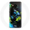 Image de Coque pour Samsung Galaxy A8 Plus Valentino Rossi Pilote de course Moto GP