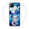 Image de Coque pour Samsung Galaxy A12 Blackpink Groupe K-pop Filles Rosé et Lisa Lovesick girls poster the a