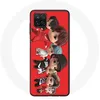 Image de Coque pour Samsung Galaxy A12 BTS TinyTAN Animation Affiche RM Jin Suga J-Hope Jimin V Et Jungkook M
