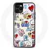 Image de Coque pour Iphone 11 Pro Max BTS Bangtan Sonyeondan BT21 Van Tata Chimmy Cooky Rj Koya Mang Et Shooky