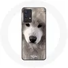Image de Coque pour Samsung Galaxy A13 4G / A13 4G Lite Samoyède Gris Race de chiens
