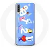 Image de Coque pour Samsung Galaxy A50 BTS Bangtan Sonyeondan BT21 Van Tata Chimmy Cooky Rj Koya Shooky Et Mang