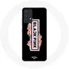Image de Coque pour Samsung Galaxy A13 5G Blackpink Groupe de K-pop Logo Noir Rose Fond Noir