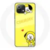 Image de Coque pour Xiaomi Mi 11 Lite BTS Bangtan BT21 Chimmy Jimin Fond Jaune