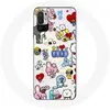 Image de Coque pour Xiaomi Redmi Note 10T 5G BTS Bangtan Sonyeondan BT21 Van Tata Chimmy Cooky Rj Koya Mang Et Shooky