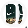 Image de Souris Sans Fil - Nike - Palmier Miami - USB Wifi - Compatible Mac et PC - Vert