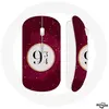 Image de Souris sans fil - Harry Potter - Voie 9 3/4 - Rouge - Clé USB Wi-Fi - Compatible Mac et PC