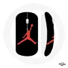 Image de Souris Sans Fil Michael Jordan Logo Rouge (Maniacase)