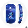 Image de Souris Sans Fil - Stitch - Ohana Citation - Bleu - Clé USB Wi-Fi - Compatible Mac et PC