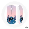 Image de Souris Sans Fil Stitch le Nez en l'air fond rose (Maniacase)