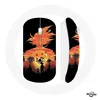 Image de Souris Sans Fil Manga Dragon Ball Sangoku Ombre Orange (Maniacase)