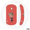Image de Souris Sans Fil - BTS - TinyTAN Animation RM - Rouge - Clé USB wifi incluse - Compatible Mac et PC