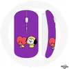 Image de Souris Sans Fil - BTS - BT21 - Tata V Chimmy Jimin - USB Wifi - Multicolore - Violet