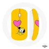 Image de Souris Sans Fil BTS Bangtan Garçons BT21 Chimmy Jimin Fond Orange (Maniacase)