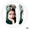 Image de Souris Sans Fil - Blackpink - Kim Jennie - Noir et Rose - Compatible Mac et PC - USB Wifi
