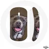 Image de Souris Sans Fil Chien Pitbull Blanc gris