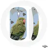 Image de Souris sans fil - MANIACASE - Perruches Oiseaux - Vert - USB WiFi - Compatible Mac et PC