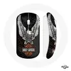 Image de Souris Sans Fil Harley Davidson aigle logo (Maniacase)