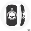 Image de Souris Sans Fil - Harley Davidson - Tête de mort - Noir - USB wifi - Compatible Mac et PC