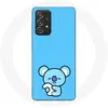 Image de Coque pour Samsung Galaxy A33 5G Bangtan BTS BT21 Koya RM Fond Bleu